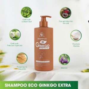 Dầu Gội Eco Ginkgo Extra Thanh Mộc Hương 500ml Chính Hãng