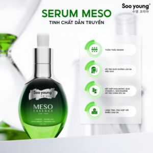 Meso Lục Tảo SOO YOUNG Chính Hãng Phục Hồi Căng Bóng Da 35ml