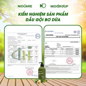 Combo Dầu Gội Xả Bơ Dừa Nio Care Chính Hãng 500ml